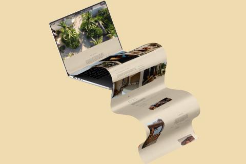 Illustration du projet Création d'un site pour l'hôtel Casa Yuma au Mexique