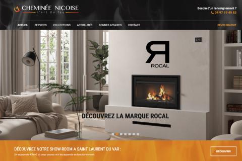 Cheminée niçoise - Refonte SEO & Campagne