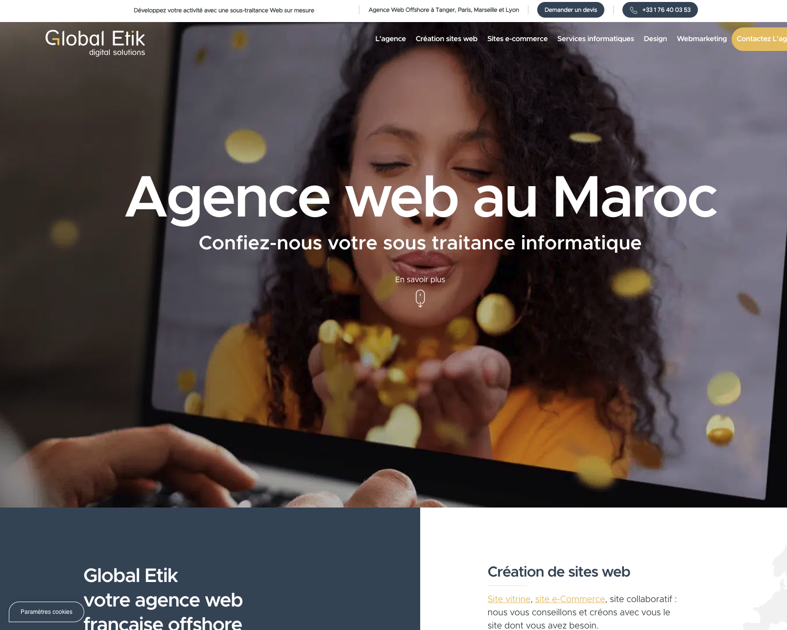 Illustration du projet Développement du trafic et des leads