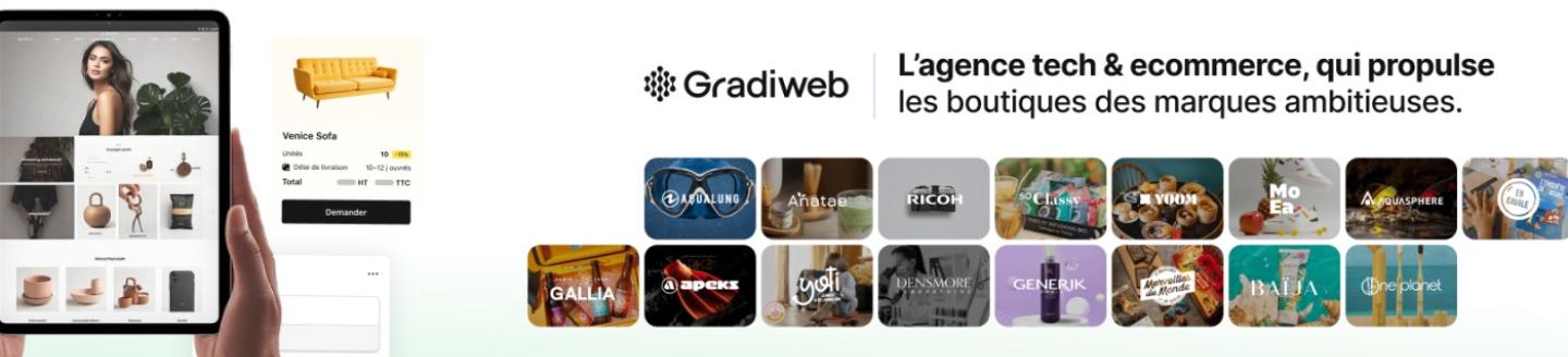Couverture de l'agence Gradiweb