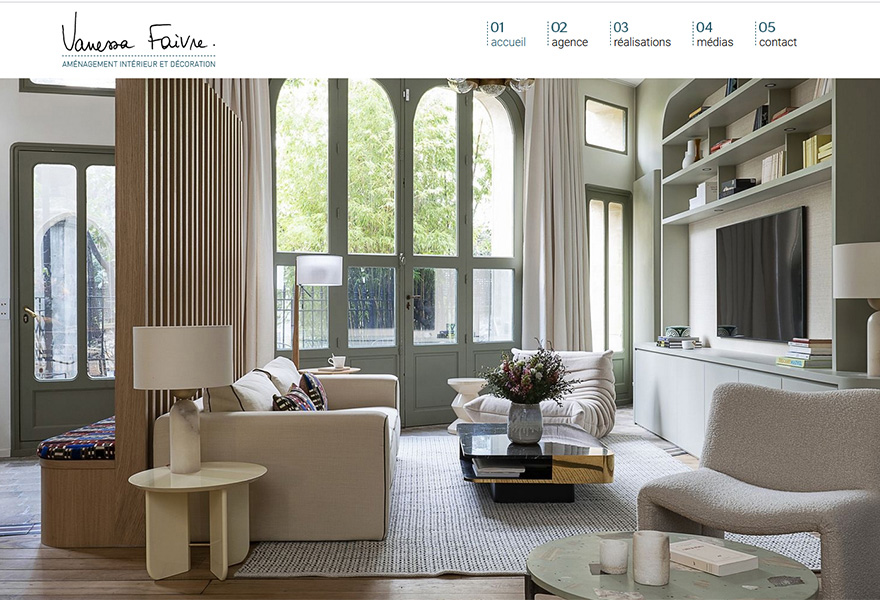 Illustration du projet Refonte technique et accompagnement SEO pour A&D Vanessa Faivre