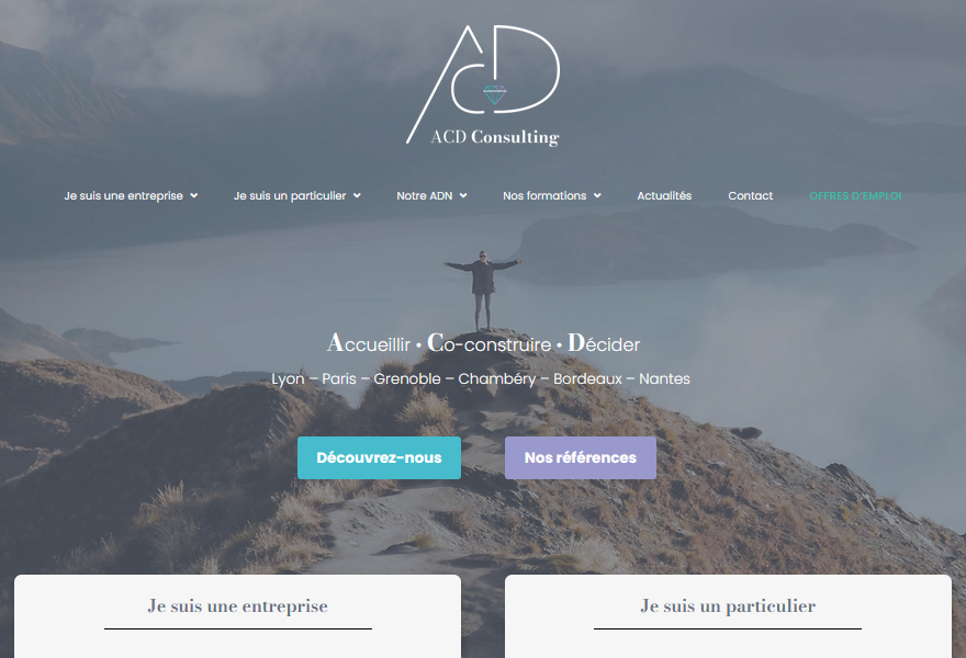 Illustration du projet Site Internet pour ACD Consulting