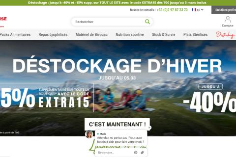 Illustration du projet Optimiser la performance d’un e-commerce outdoor en forte demande