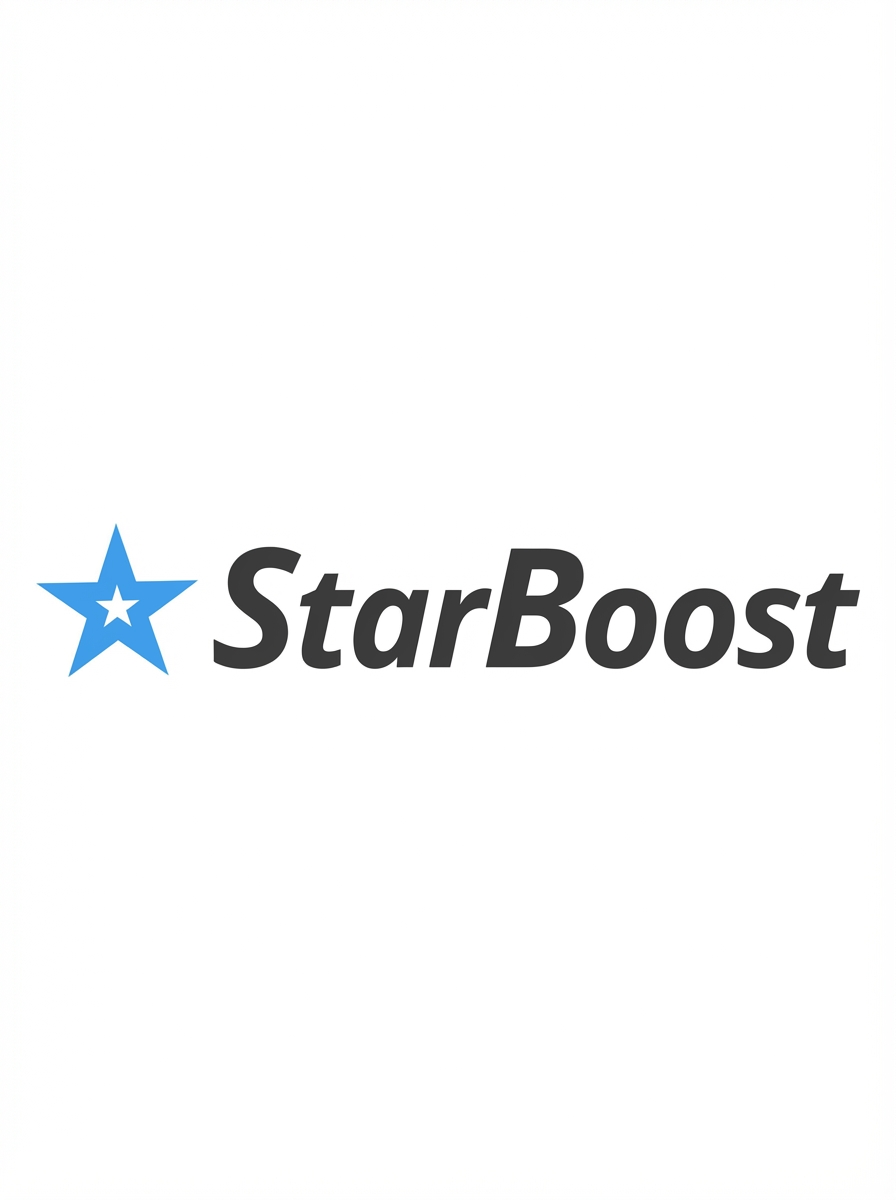 Logo agence Starboost I Agence Referencement Local I SEO Local l Avis Google I Référencement Google My Business