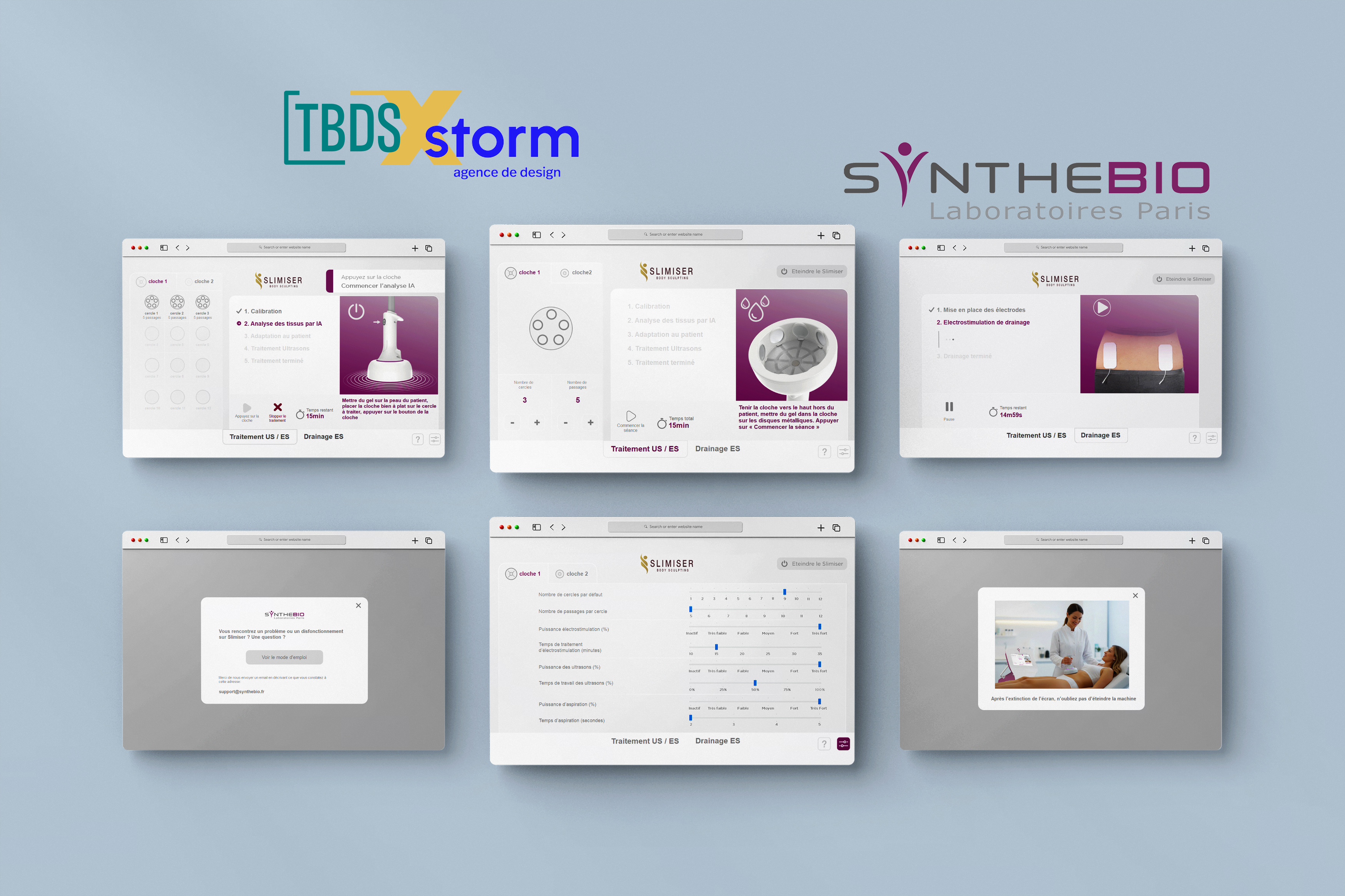 Illustration du projet Refonte d'interface sur de l'embarqué