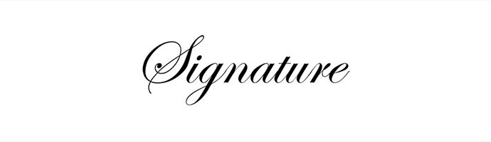 Signature