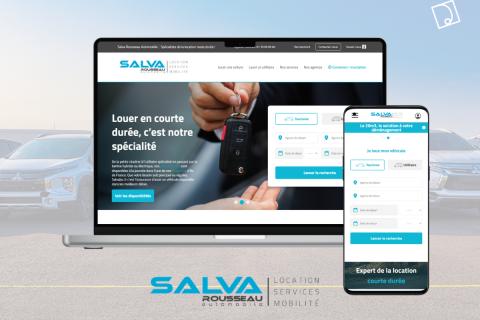 Illustration du projet Salvaloc : un site de réservation de voitures multi-agences