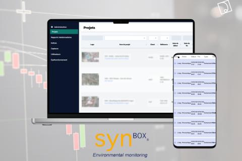 Illustration du projet Synbox : application métier Big Data