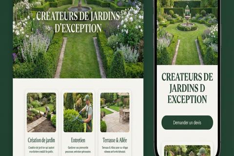 Illustration du projet Structuration de la présence digitale et image de marque pour Les Jardins d'Éloïse