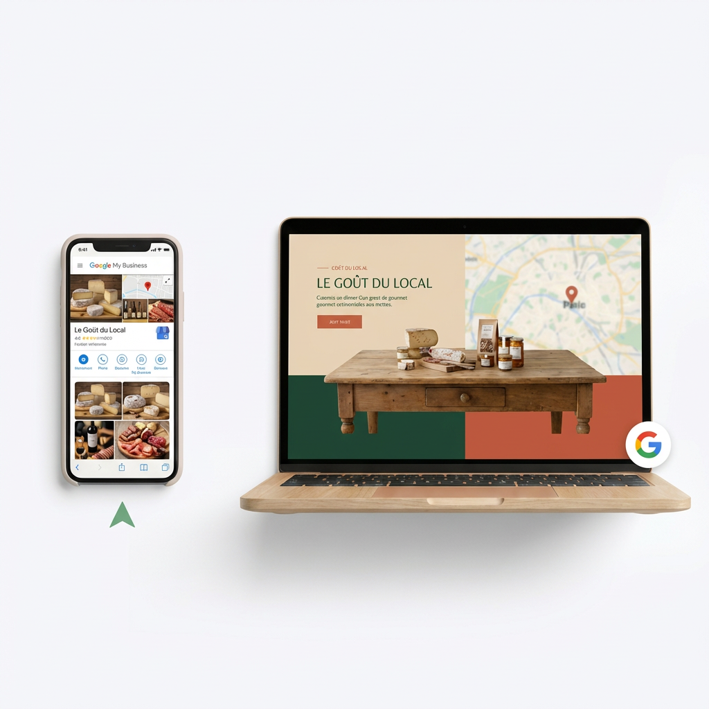 Illustration du projet Stratégie SEO local et visibilité Google pour Le Goût du Local