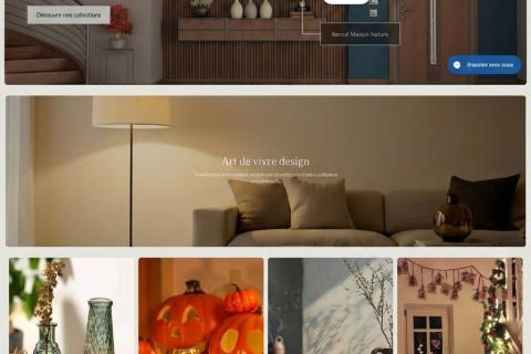 Illustration du projet Création du site e-commerce et stratégie digitale pour Maison Natura