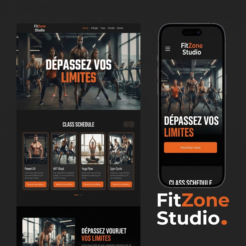 Illustration du projet Stratégie digitale et acquisition de nouveaux adhérents pour FitZone Studio