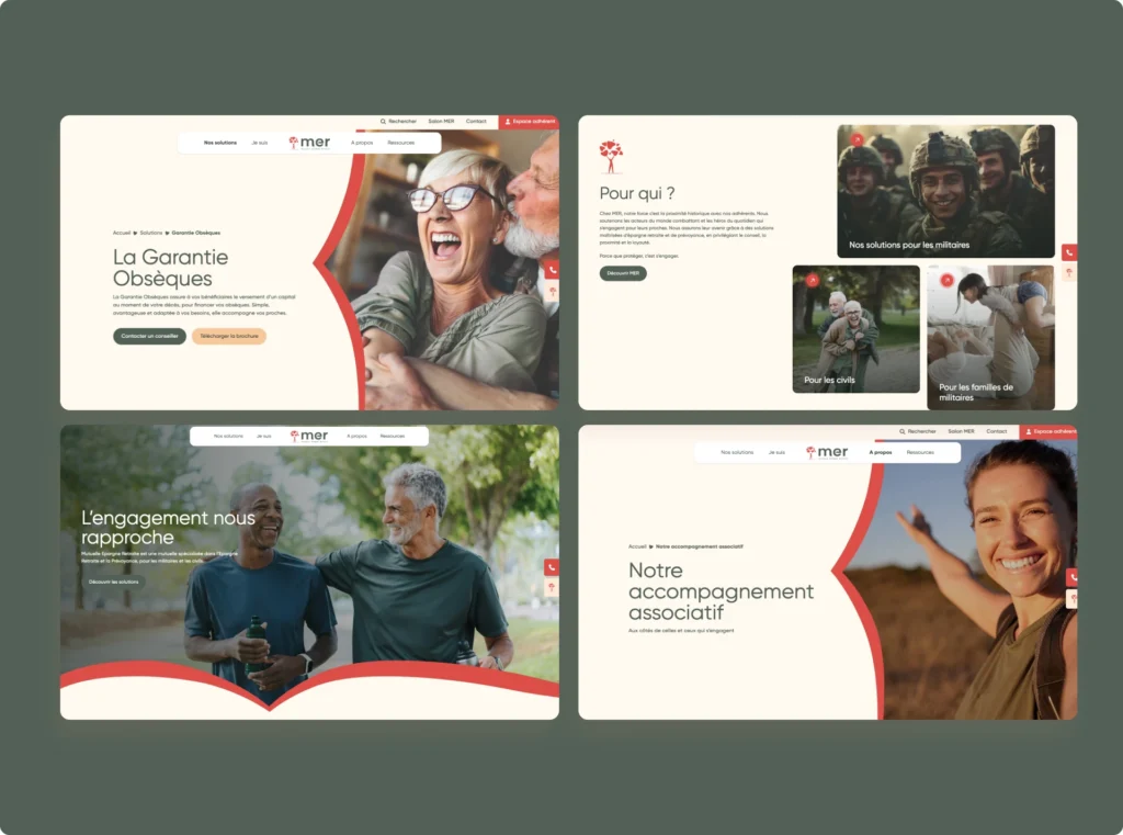 Illustration du projet Mutuelle Épargne Retraite