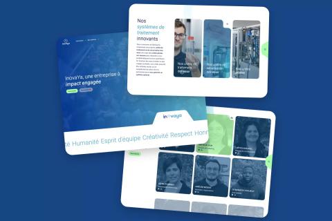 Illustration du projet Site vitrine pour InovaYa