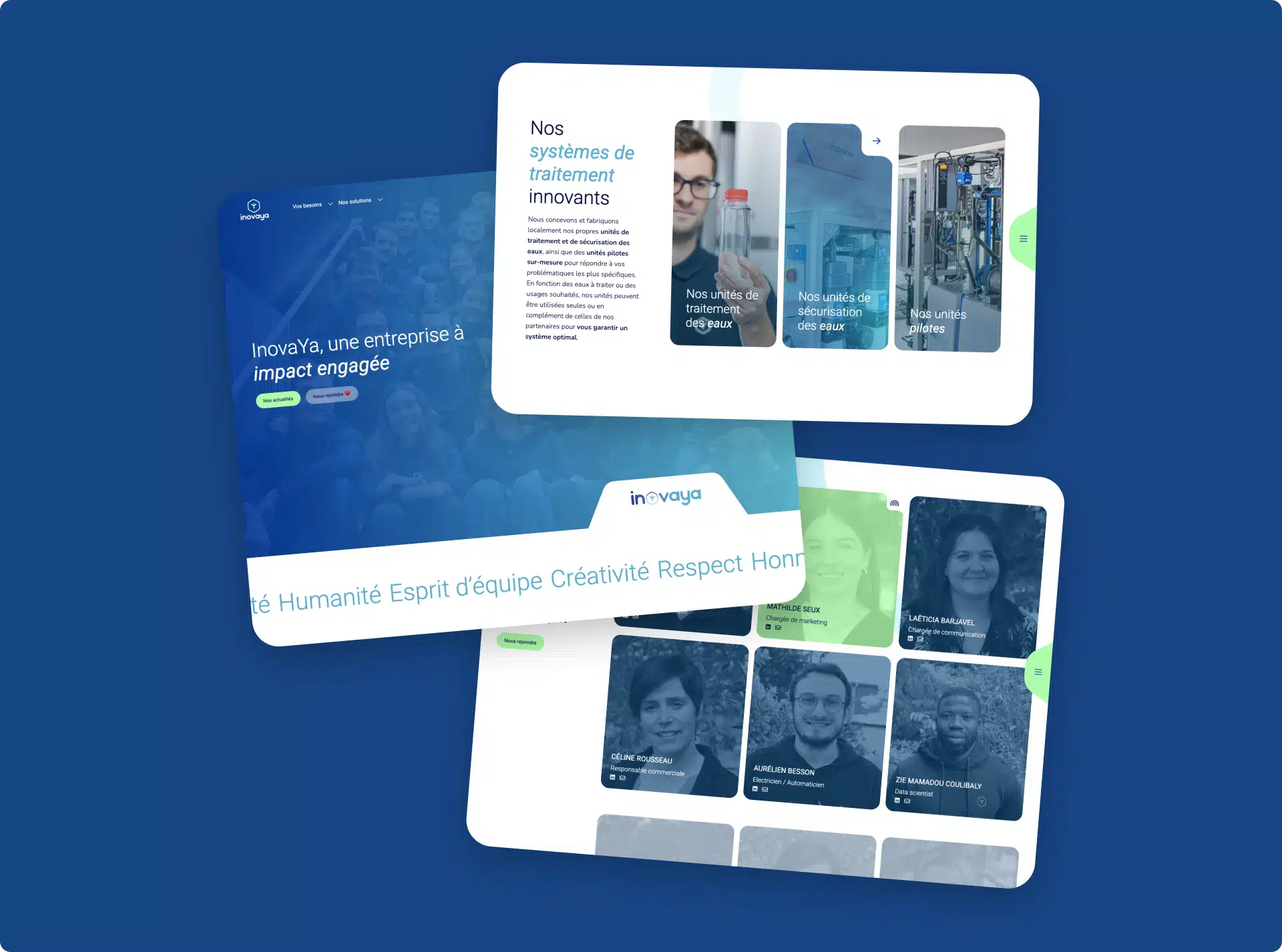 Illustration du projet Site vitrine pour InovaYa