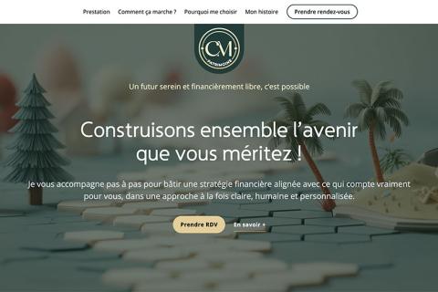 Illustration du projet Création de site pour CM Patrimoine