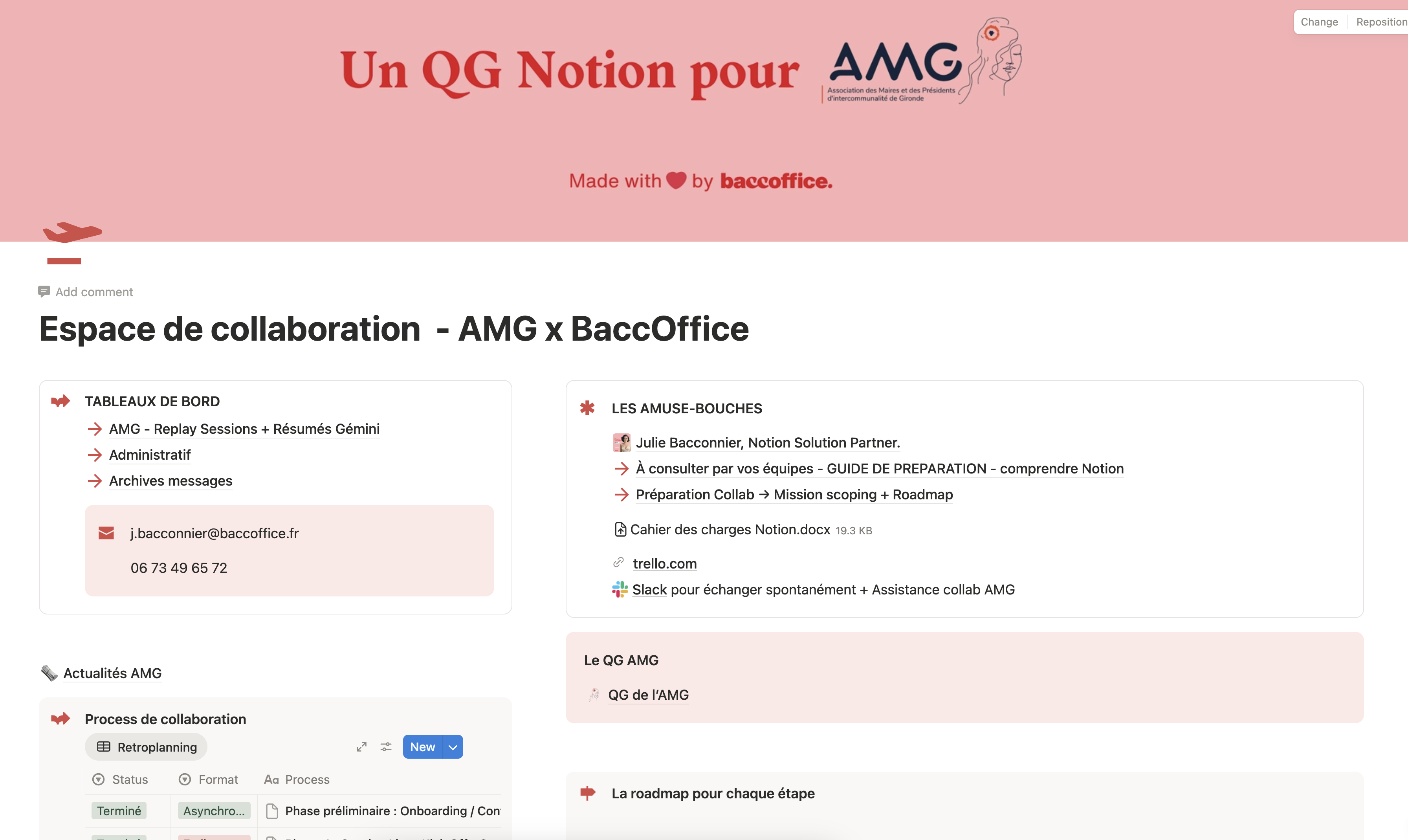 Illustration du projet Création d'un back-office complet sur Notion pour préparer les élections municipales