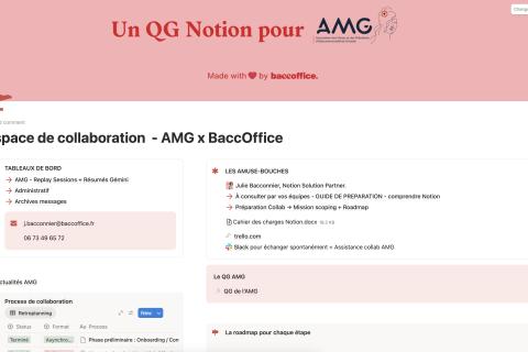 Illustration du projet Création d'un back-office complet sur Notion pour préparer les élections municipales