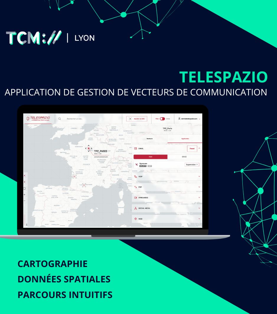 Illustration du projet Application web de gestion de vecteurs de communication