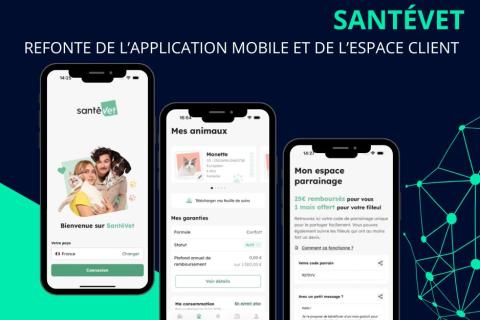 Illustration du projet Refonte de l’application mobile et de l’espace client
