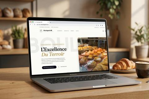 Illustration du projet Site Vitrine – Boulangerie RB