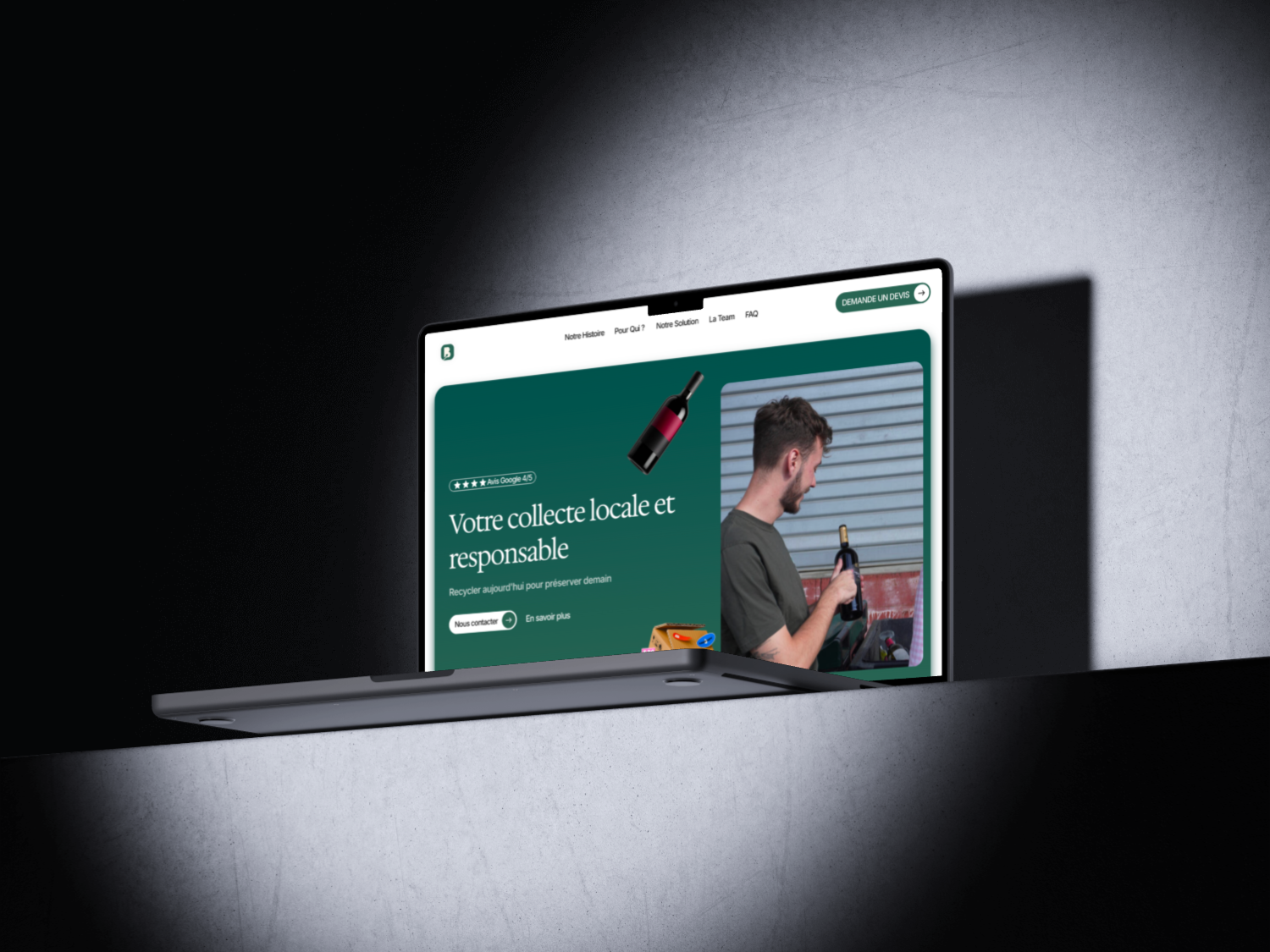 Illustration du projet Refonte complète du site web