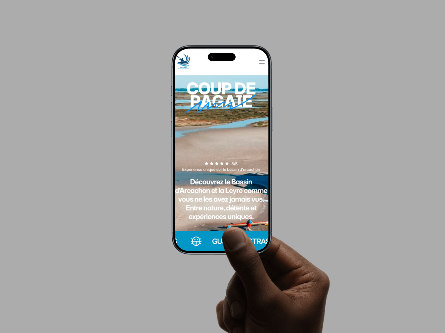 Illustration du projet Création du site web