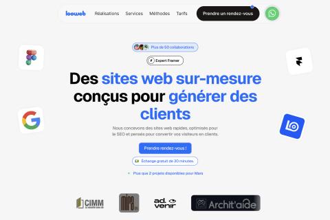 Illustration du projet Refonte du ste web de l'Agence