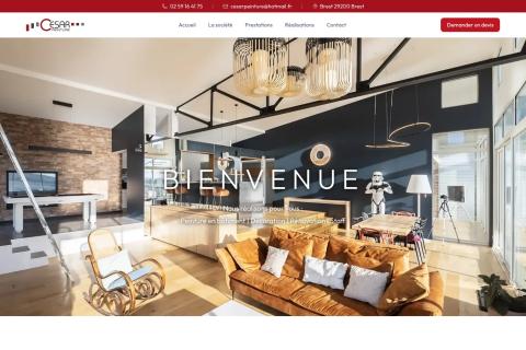 Illustration du projet Site vitrine et gestion des stocks pour une entreprise de peinture