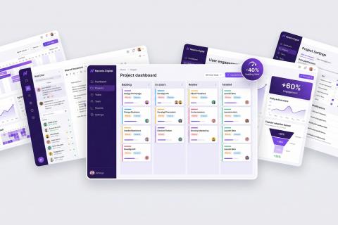 Illustration du projet Développement d’une plateforme SaaS de gestion de projets
