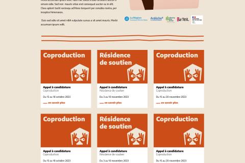 Site internet pour Le Mett (Atelier de la marionnette)