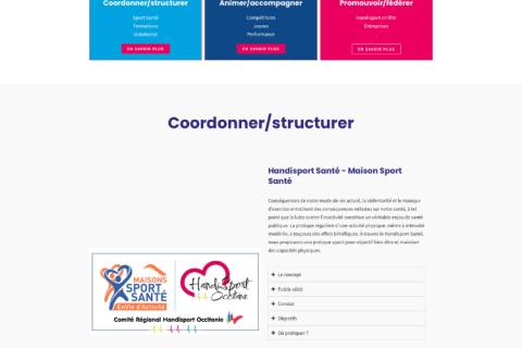 Illustration du projet Refonte complète du site vitrine accessibles déficients visuels