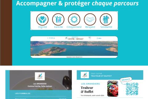 Illustration du projet Accompagner la communication print et digitale d'une association territoriale