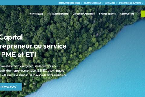Illustration du projet Geneo Capital Entrepreneur - Site Multilingue WordPress
