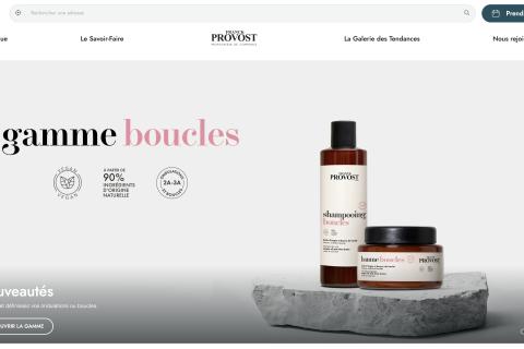 Illustration du projet Refonte du site de marque avec prise de RV en salon