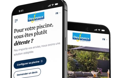 Illustration du projet Refonte du site web Desjoyaux