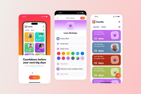 Illustration du projet Countly - Countdown, Date & Event Timer