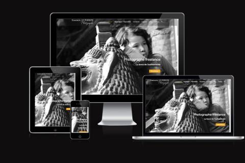 Illustration du projet Création d'un site pour un photographe