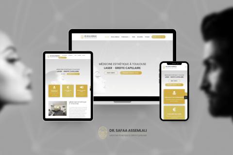 Création du site internet avec stratégie SEO + suivi mensuel