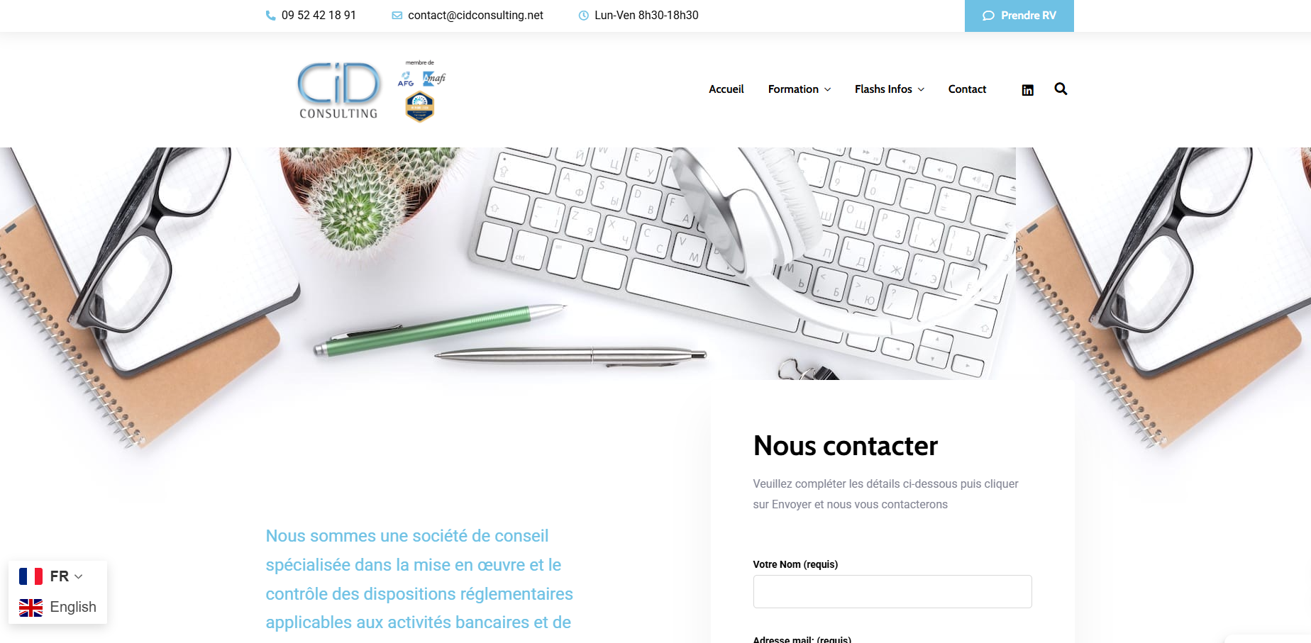 Illustration du projet Refonte intégrale du site web avec SEO - SEA - Design thinking