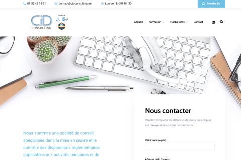 Refonte intégrale du site web avec SEO - SEA - Design thinking