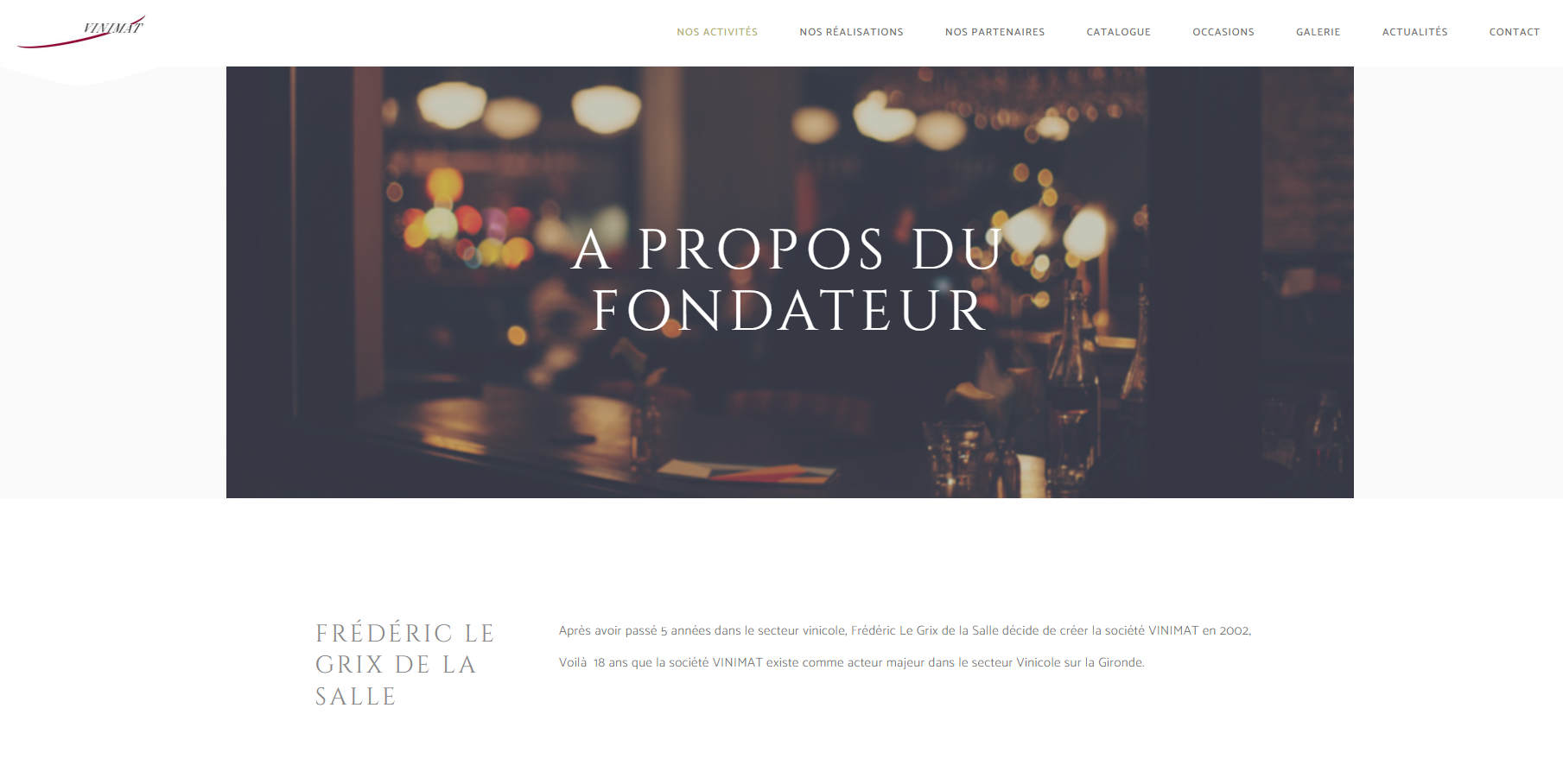 Illustration du projet Refonte intégrale du site web avec SEO - SEA - Design thinking