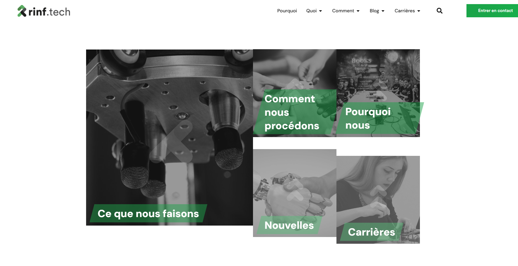 Illustration du projet Refonte intégrale du site web avec SEO - SEA - Design thinking