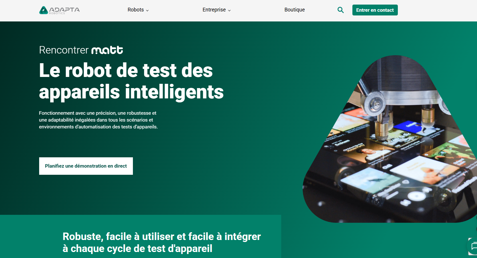 Illustration du projet Refonte intégrale du site web avec SEO - SEA - Design thinking