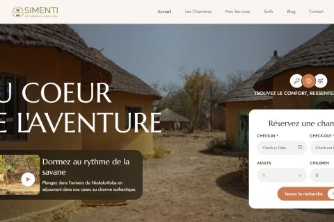 Illustration du projet Refonte intégrale du site web avec SEO - SEA - Design thinking