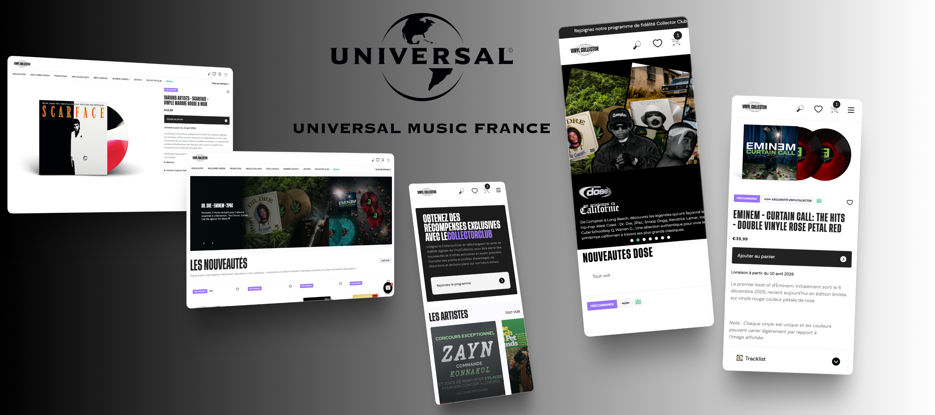 Illustration du projet Personnalisation et gestion de plus de 10 boutiques Shopify Plus