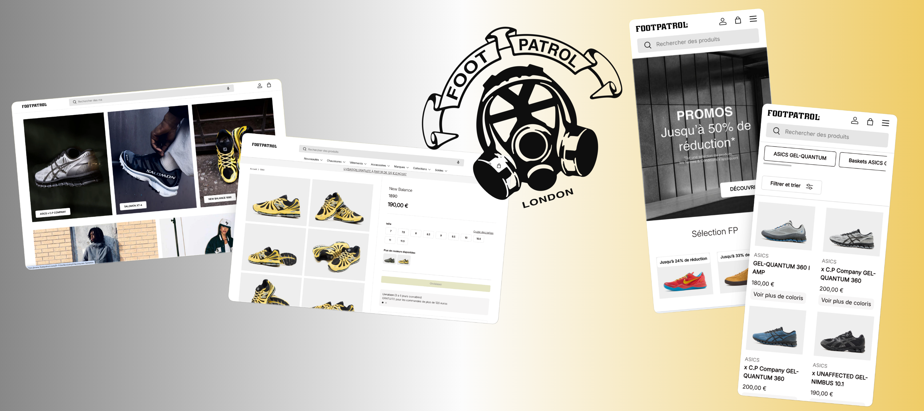 Illustration du projet Migration complète de l'écosystème e-commerce Footpatrol vers Shopify Plus