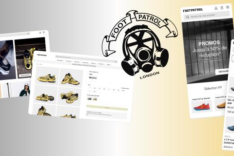 Illustration du projet Migration complète de l'écosystème e-commerce Footpatrol vers Shopify Plus