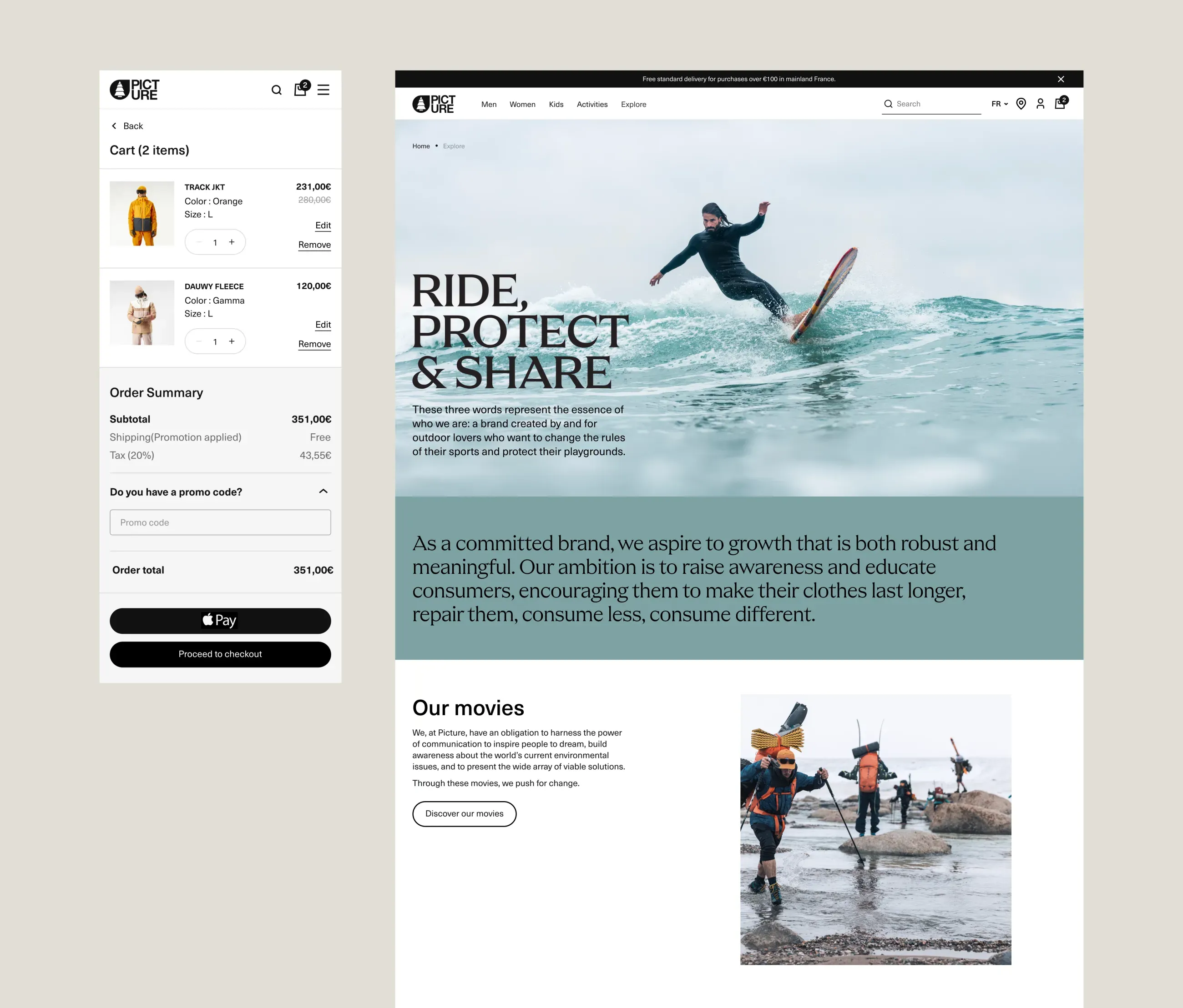 Illustration du projet Refonte du site e-commerce B2C