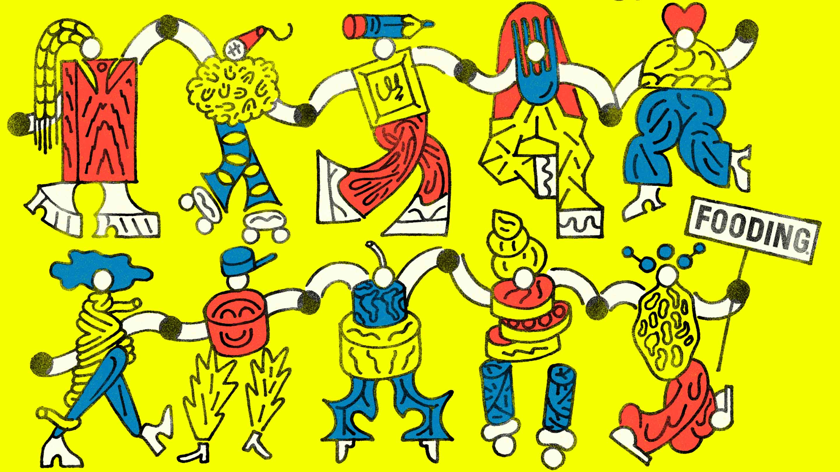 Illustration du projet Création d'un site internet Webflow pour les 25 ans du Fooding à Paris.